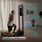 Multifunctional Portable Smith Machine Home Gym Power Cage,for Home Workout, Full Body Strength Training