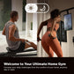 Multifunctional Smith Machine Home Gym Power Cage for Home Workout,Full Body Strength Training
