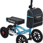 Economical All Terrain Foldable Knee Scooter for Foot Injuries Compact Crutches Alternative